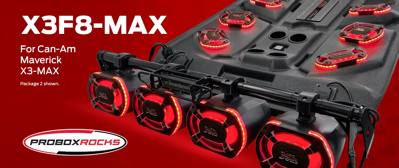 X3F8-MAX for Can-Am Maverick X3 MAX